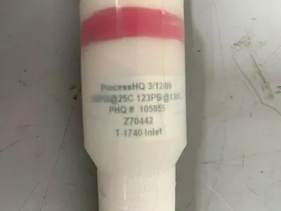 USED ADVANTAPURE APSM-P-1000 2" X 43" FLEXIBLE SILICON HOSE 150PSI