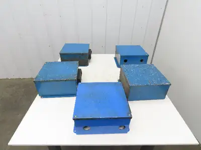 Austin AB-12126JS Electrical Enclosure 12x12x6" Screw Cover JIC Box Lot of 5