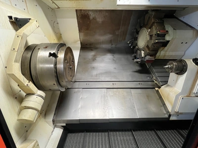 2016 MAZAK NEXUS QUICK TURN 450-II LATHES, SLANT BED, N/C & CNC | Wheeler Machinery Sales (4)