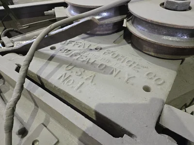 Buffalo Forge No. 1 Horizontal Bending Roll