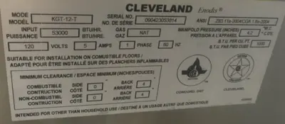 USED Cleveland KGT-12-T