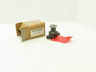 Rockwell Hanna 1/2" Diaphragm Pinch Valve Buttweld Fig CWP 5