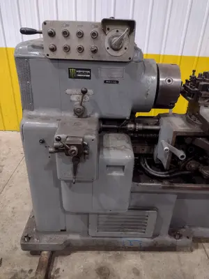 15" X 32" MANNAIONI MAN-AU-CYCLE THREADING LATHE, 4" HOLE: STOCK #16992