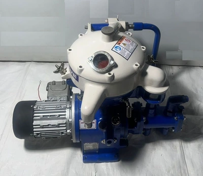 (2) Alfa-Laval MAB 103B-24-60 oil purifiers, SS.