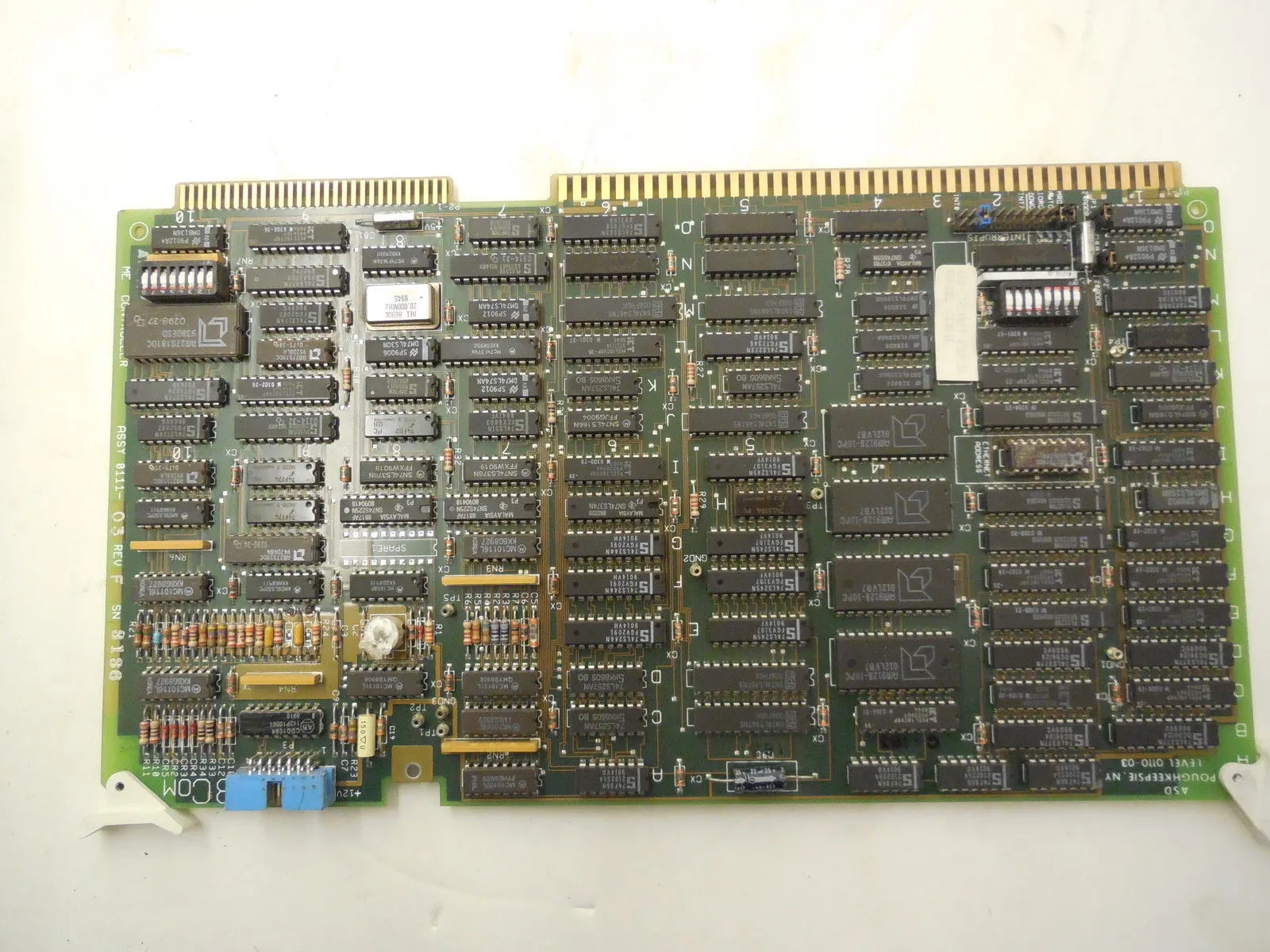 3COM CORP. 02608C-EE086E PC BOARD ASSY. 0111-03 REV.F 02608CEE086E 011103