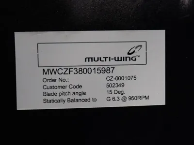 Used MULTIWING MWCZF380015987 Miscellaneous MRO Ohio US | HGR 24 #1146773