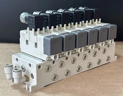 USED SMC SMC VQ7 Solenoid Valve Assembly