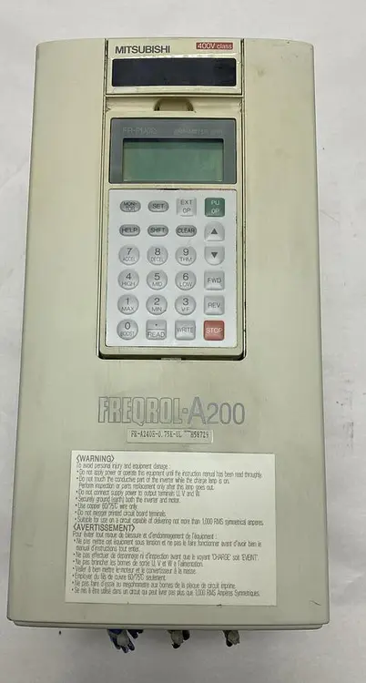 Used MITSUBISHI FR-A240E-0.75K-UL Power Inverters Ohio US | Surplus Asset Holdings #1237701