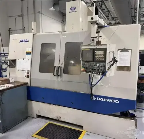 Used 2003 DAEWOO DMV-5020D Vertical Machining Centers Illinois US | Perfection Global, LLC. #1293517