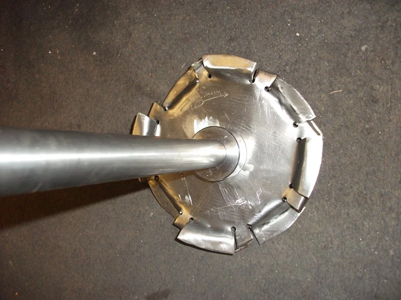 75Mm Dia S/S Sawtooth Dispersion Blade