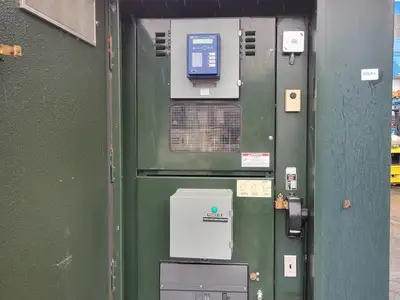 750 kVA Oil-Filled ONAN Transformer, HV. 12470 Delta, LV. 208Y/120 w/ Switchgear