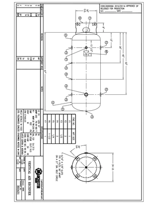 120 Gallon Air Receiving Tank