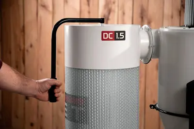 New | in-Stock 2026 JET JCDC-1.5 CYCLONE DUST COLLECTOR, 1.5HP, 115V Dust Collectors Wisconsin US | John G Weber Co Inc #1327621
