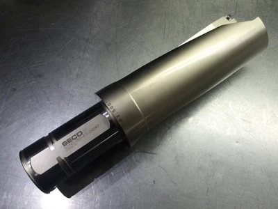 SECO 3.5" Coolant Thru Indexable Drill 2.5" Shank SD542-3500-875-2500R7 (LOC3000A)