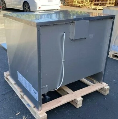 171-0093 32” Gas Double Deck Countertop Stone Pizza Oven