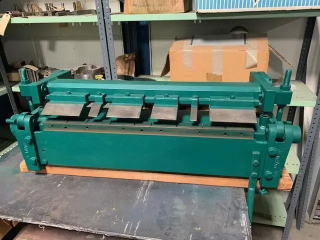 Used CHICAGO DREIS & KRUMP _UNKNOWN_ Box & Pan Brakes including Finger New York US | Federal Equipment #205323