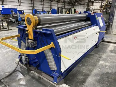 3/8" x 8' Americor 4RDP 250/8 Double Pinch 4-Roll Plate Bending Roll