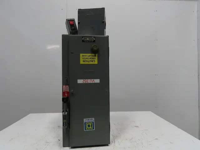 Square D 8538 SCG14 Single Throw Fusible Disconnect Safety SwitchW/Motor Starter