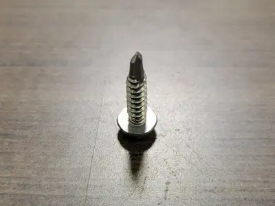 #8 x 3/4" 410 Stainless Steel Hex Washer Head Tek Screw (Pack of 700)