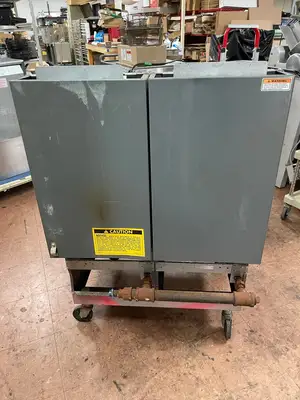 Used Vulcan Used Vulcan Stainless Steel Propane Gas Fryer 2GRS35 Dual 35lb - LPG Cookers / Coolers / Fryers Illinois US | Falcon Restaurant Supply #1376082