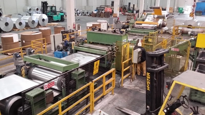 Cut-to-length line equipment