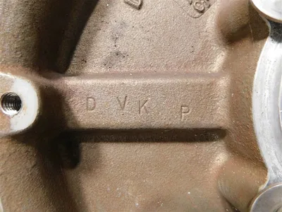 Durco DT 52848A Rear Cover A744 A351 CF8M 14in OD 1.93in H 3.6in Bore Used