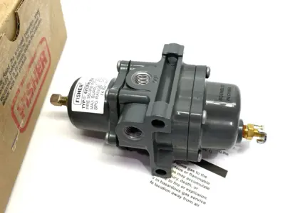 USED EMERSON FISHER INSTRUMENT SUPPLY REGULATOR, COMPACT, SMART BLEED