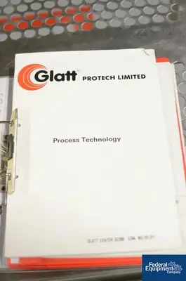 USED Glatt Glatt GPCG 3 Fluid Bed Dryer Granulator