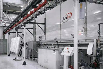 NEW 2023 ECOLINE AUTOMATIC POWDER COATING LINE