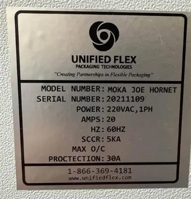 Unified Flex Hornet Vertical Form, Fill & Seal with Auger Filler