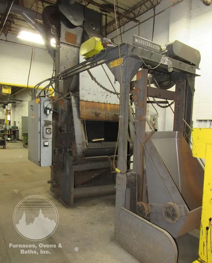 27" x 36" TUMBLAST w/Skip Hoist Loader