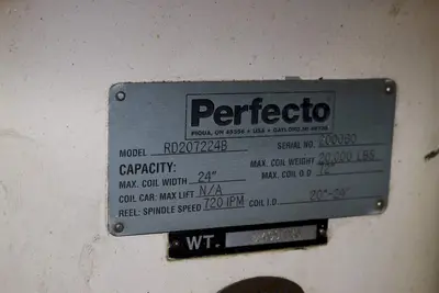 USED 2001 PERFECTO RD207224B