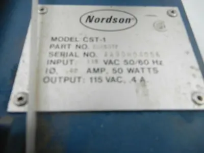 NORDSON GLUE STITCH CONTROLLER CST-1 115 VAC STOCK 568