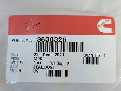 NEW CUMMINS 3638326