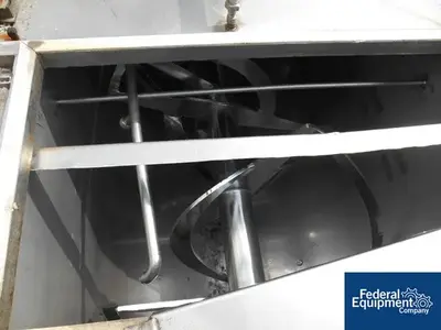 USED Areco 80 Cu Ft Areco Ribbon Blender, 304 S/S, 20 HP