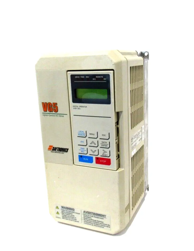 USED SAFTRONICS CIMR-G5E40P7 AC DRIVE CIMRG5E40P7