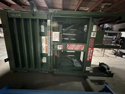 USED PTR 3400HD VERTICAL BALER