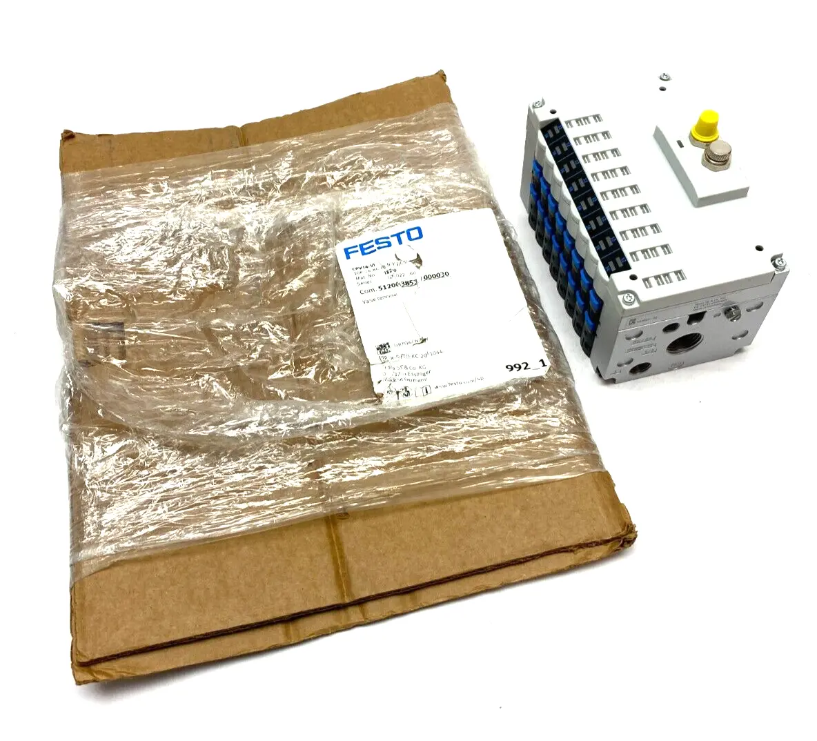 CPV14-VI, 10P-14-8C-FB-N-Y-JJC5J, 18210 | Festo CPV14-VI, 10P-14-8C-FB-N-Y-JJC5J Valve Terminal Manifold 18210 - New Other
