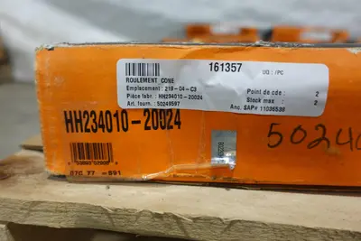 PALLET OF ASSORTED TIMKEN ROLLER BEARINGS