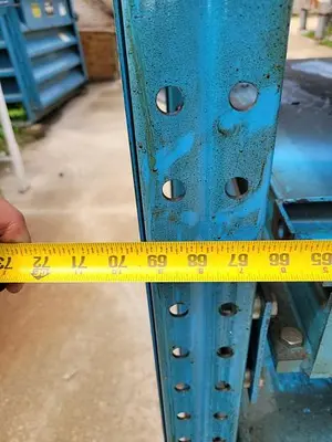 USED RIDG-U-RAK 3' X 5' SHELF