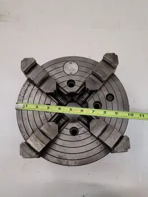 USED CUSHMAN 10” – 4 JAW CHUCK