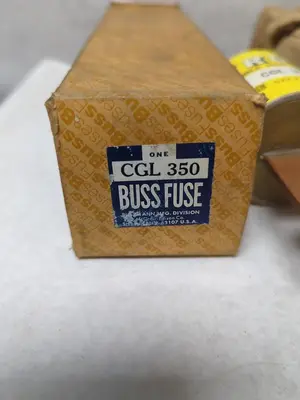 New | in-Stock BUSSMANN CGL-350 Miscellaneous Equipment (Electrical & Power) | Surplus Asset Holdings #1202152
