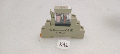 USED Omron OMRON G2R-1-S(S) RELAY  + SOCKET EAC  1388CX