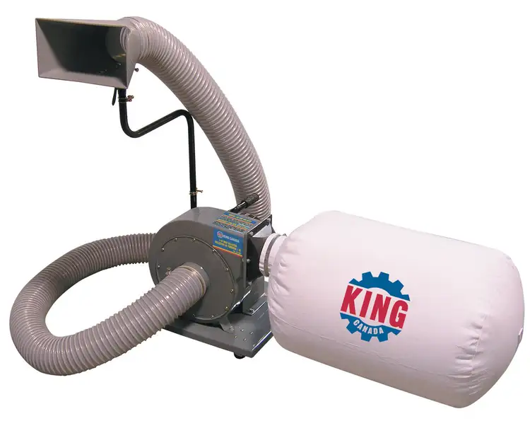 New | in-Stock KING CANADA KC-1105C Dust Collectors British Columbia CA | Lenmark #237635
