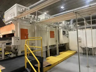 68” x .032” x 45,000 lb Laminating / Bonding Adhesive Line