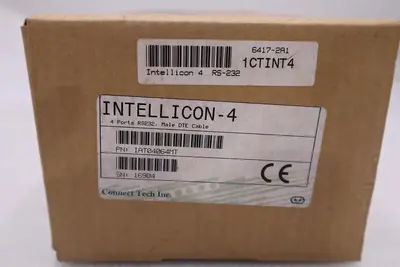 INTELLICON-4 RS-232 PN: IAT04064MT  Intellicon 4 Port w/ Male DTE Cable NEW #H34