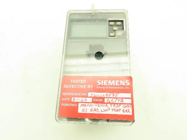 General Electric A216LSIGPM Micro Versa Trip PM Trip Unit Parts Only