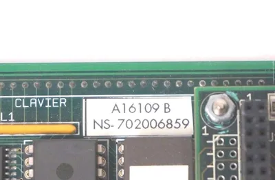 USED MARKEM IMAJE A16109-B INKJET CPU BOARD NS-702006859