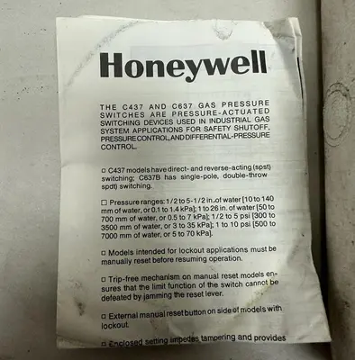 New | in-Stock HONEYWELL C437-1036 Relays & Switches | Surplus Asset Holdings #1205743