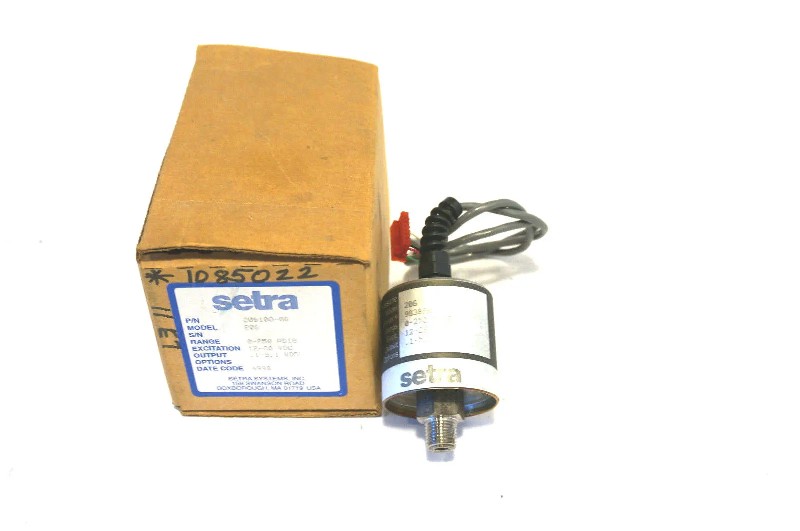 NEW SETRA 206100-06 TRANSDUSER 20610006